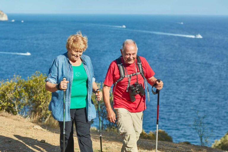 Rentner Spanien Leben Ruhestand Strand Paar