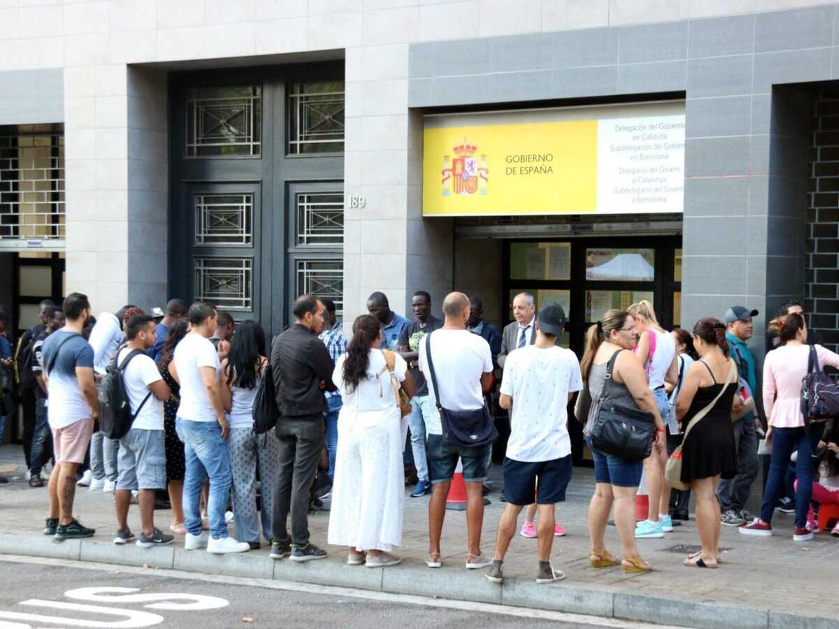 Residencia Spanien Aufenthalt Dokument Anmeldung