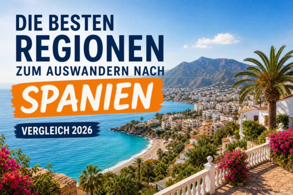 Beste Regionen zum Auswandern nach Spanien