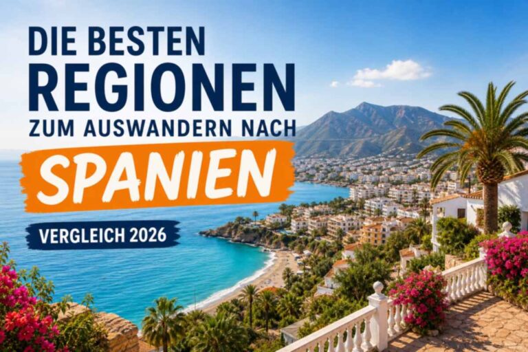 Beste Regionen zum Auswandern nach Spanien