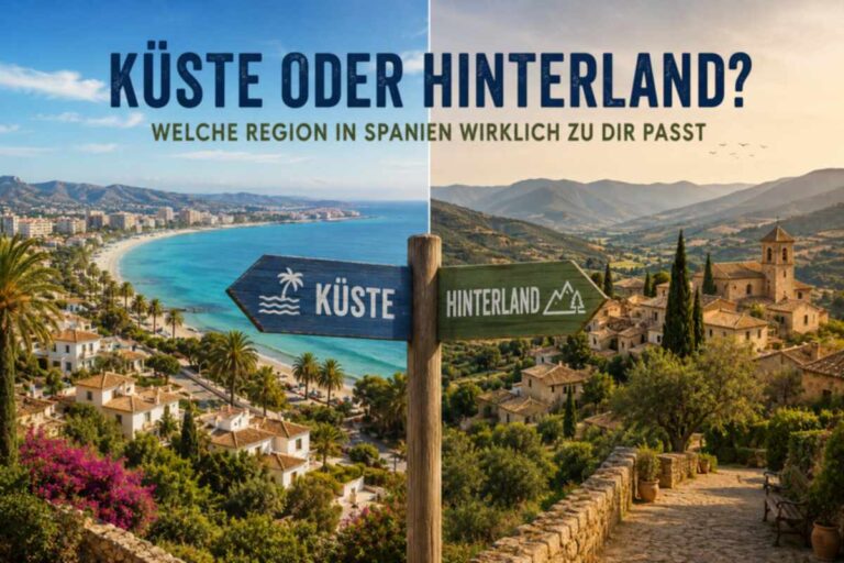 Küste oder Hinterland